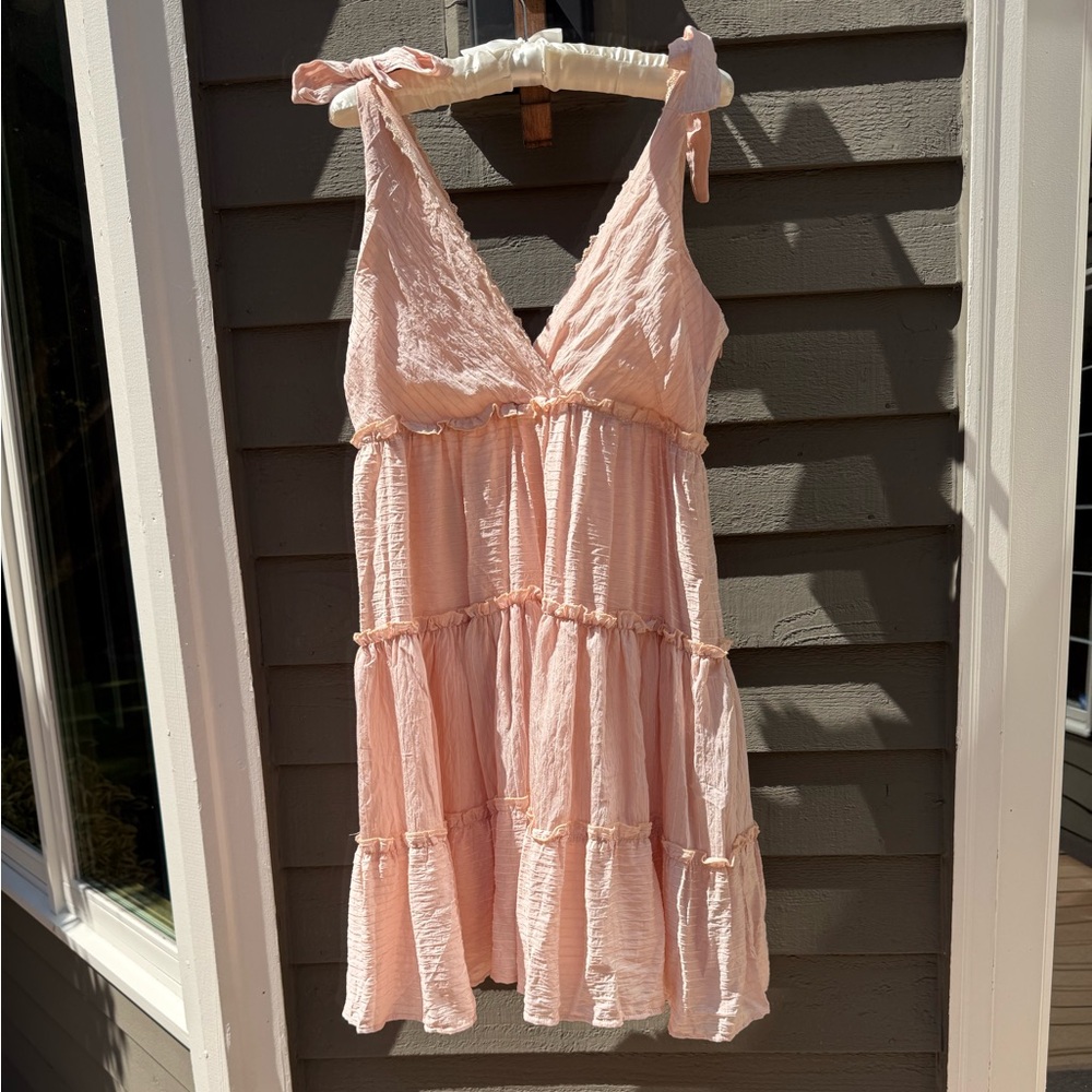 Pink Sleeveless Dress